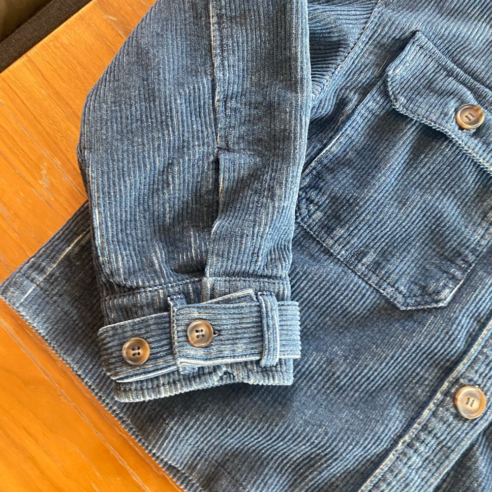 AVEC LES FILLES cropped corduroy shacket size large - Picture 4 of 11